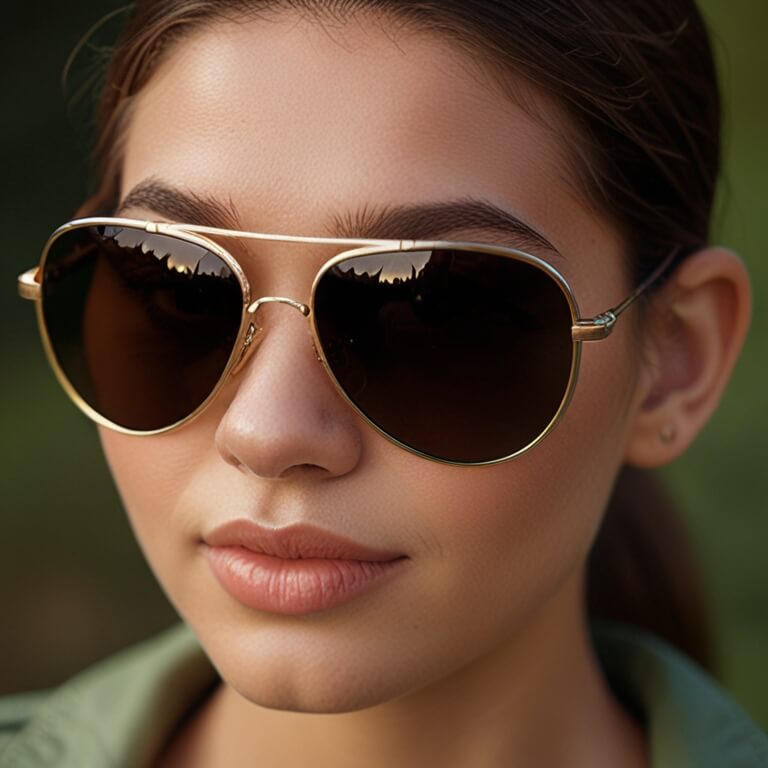 Luxury Aviator Sunglasses